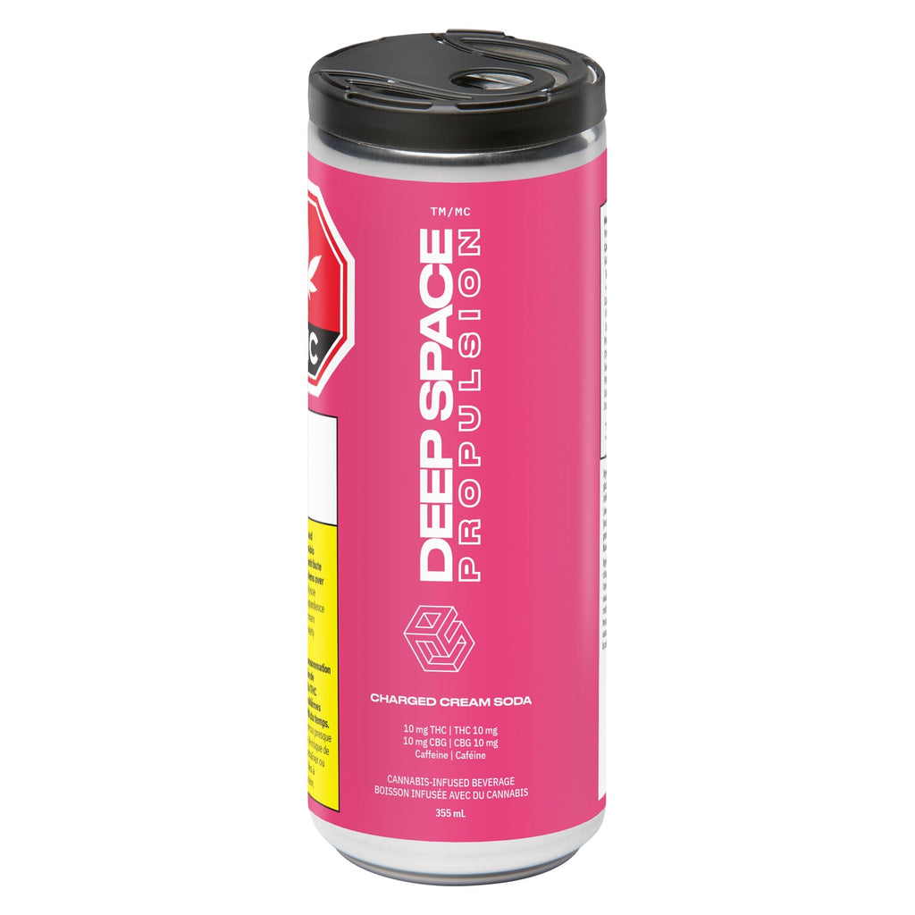 Charged Cream Soda THC + CBG + Caffeine